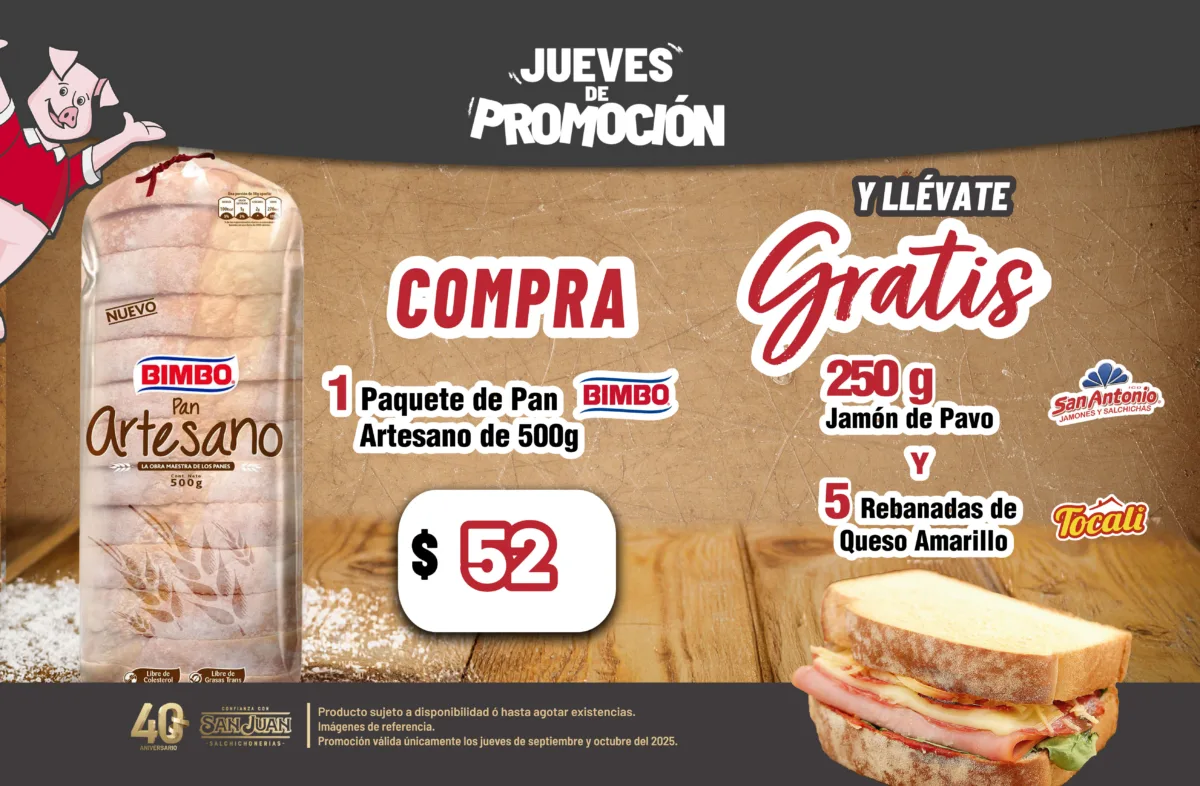 Promo JUEVES 01 01