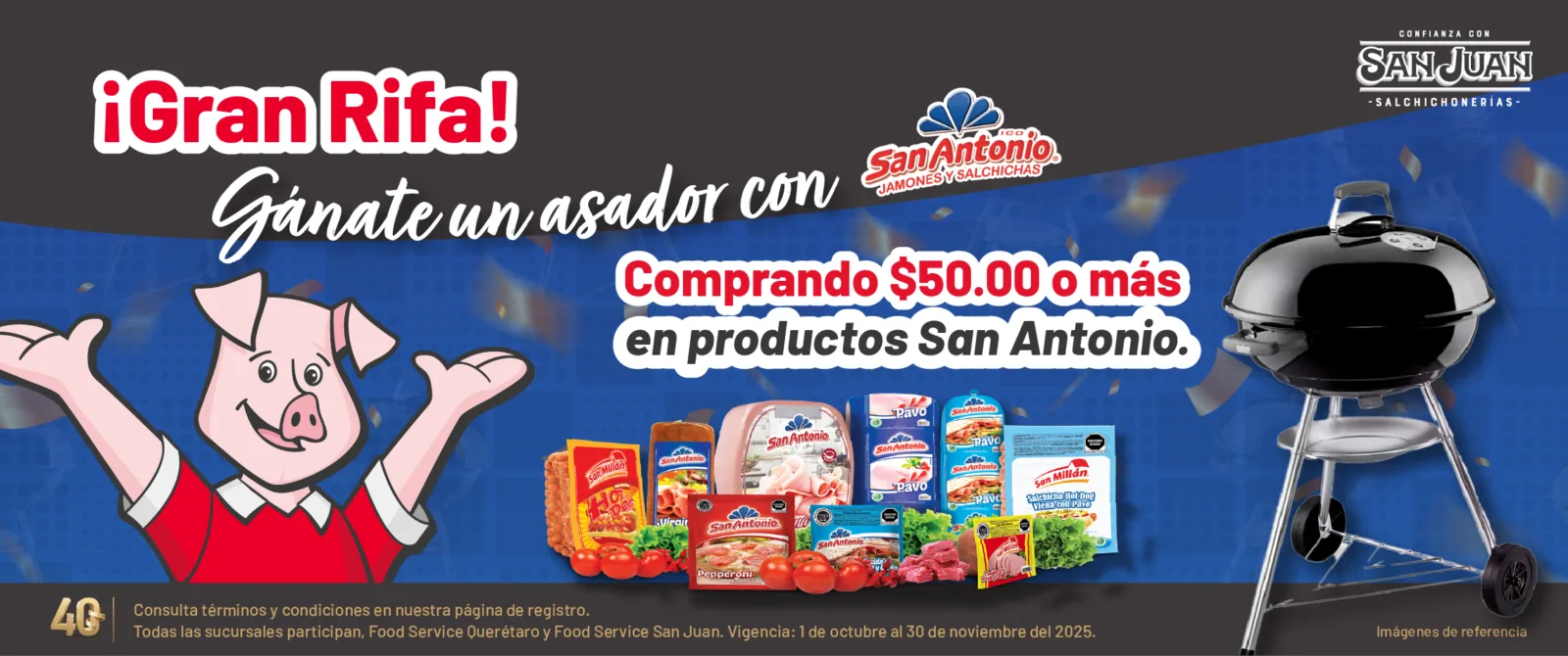 Rifa asador